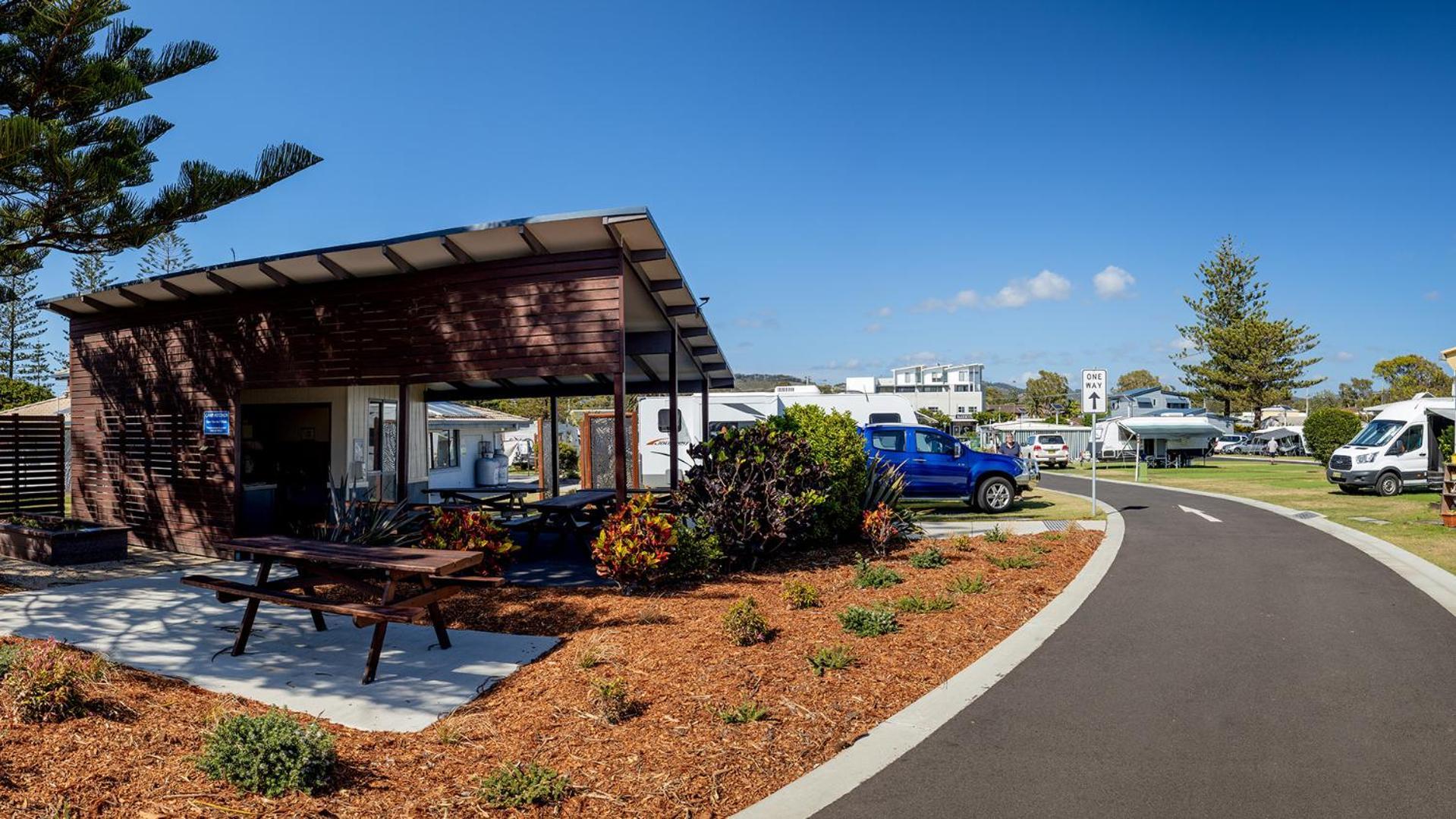 Woolgoolga Beach Holiday Park Exterior photo